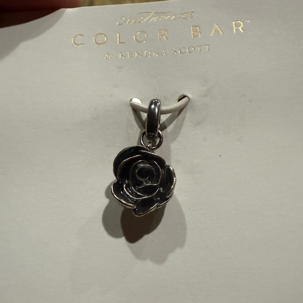 Kendra Scott Color Bar Charm, Women Empowerment Rose - Picture 2 of 5
